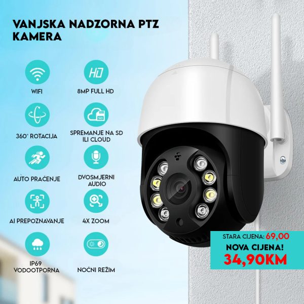 Vanjska Nadzorna PTZ Kamera - Image 2