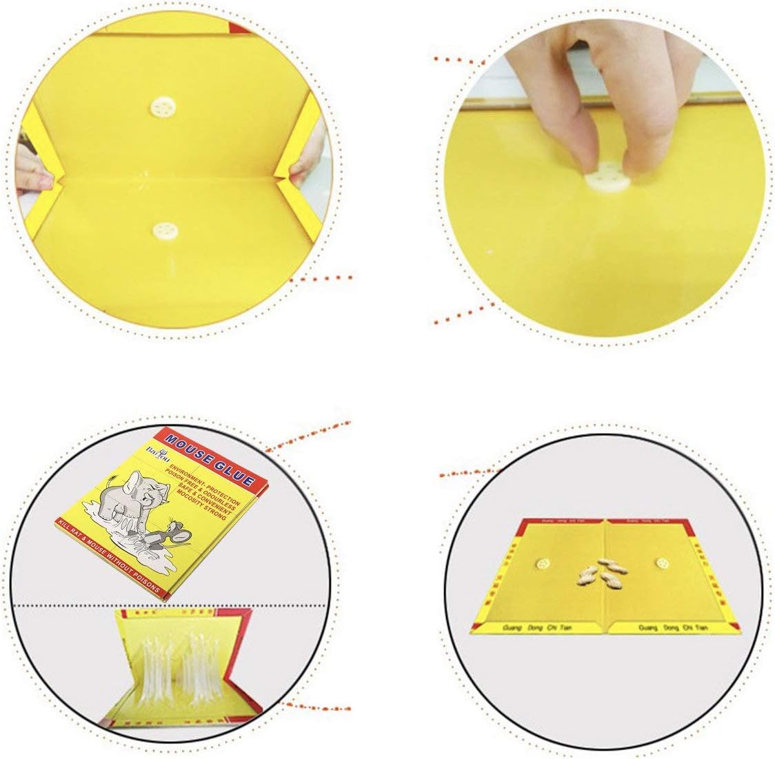Bai Mou Mouse Glue ljepljiva zamka za miševe i pacove